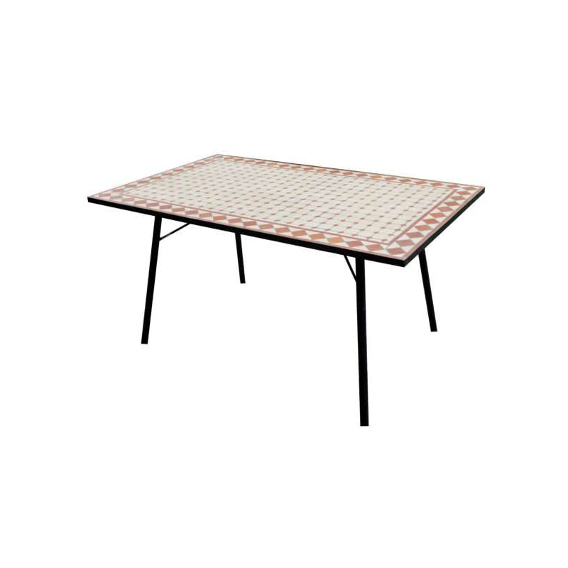 Tavolo Mosaico MOIA rettangolare 150x90 cm