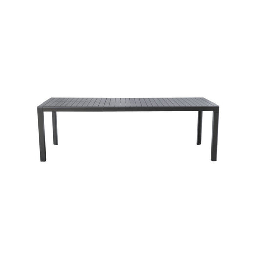 Tavolo Naxos 160/240X90 Antracite - Gambe Scorrevoli Moia