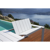 Tavolo Nettuno Allungabile 200/300 X 100 Cm - Allungo Con Gambe Scorrevoli - Bianco Moia