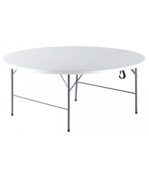 TAVOLO PIEGHEVOLE CATERING ROTONDO 180CM HDPE (Polietilene ad alta densità )