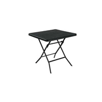 Tavolo Pieghevole in Metalwood Cm.78X78X74H