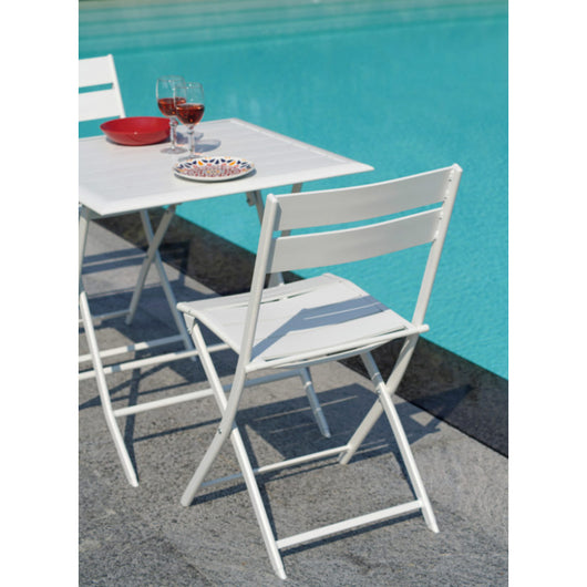 Tavolo pieghevole Lucca MOIA bianco