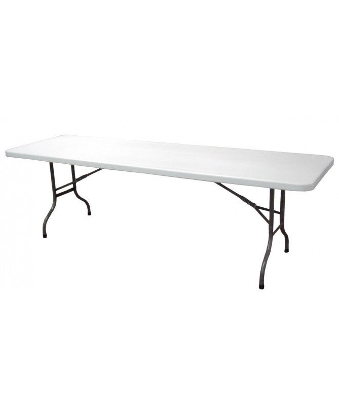 Tavolo pieghevole MOIA Catering rettangolare da 242x76cm in polietilene