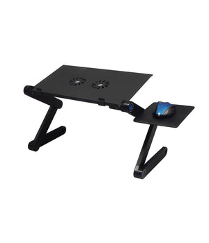 Tavolo Pieghevole Portatile Per Notebook Pannello Porta Mouse Dissipartore         