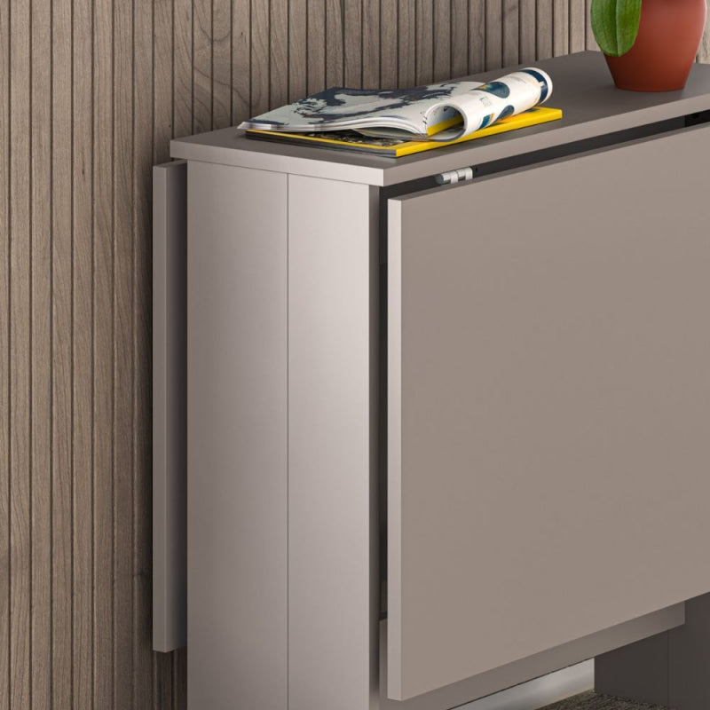 Tavolo pieghevole salvaspazio Artemio light mocha