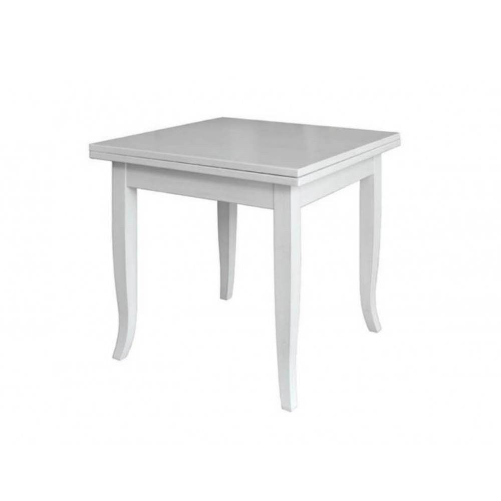 Tavolo quadrato allungabile Verona 90x90 colore bianco