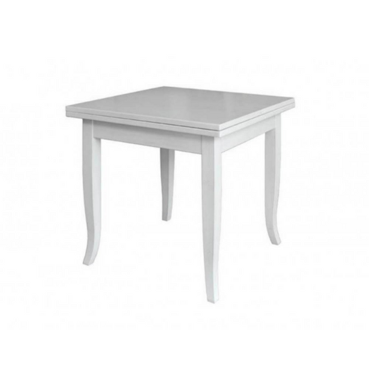 Tavolo quadrato allungabile Verona bianco 90x90