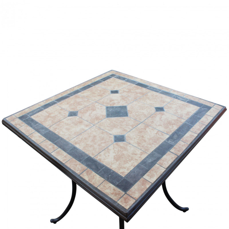 TAVOLO QUADRATO NEREO 80 X 80