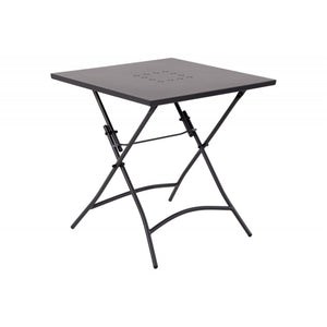 TAVOLO QUADRATO PIEGHEVOLE GRIGIO SCURO CASACOLLECTION