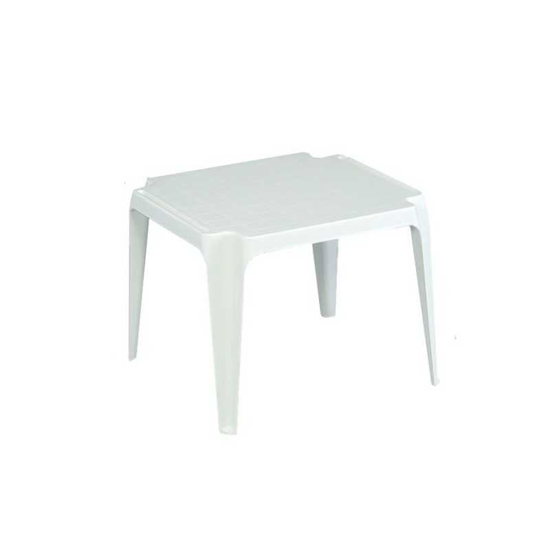 Tavolo Resina Baby Bianco 55X50 Progarden