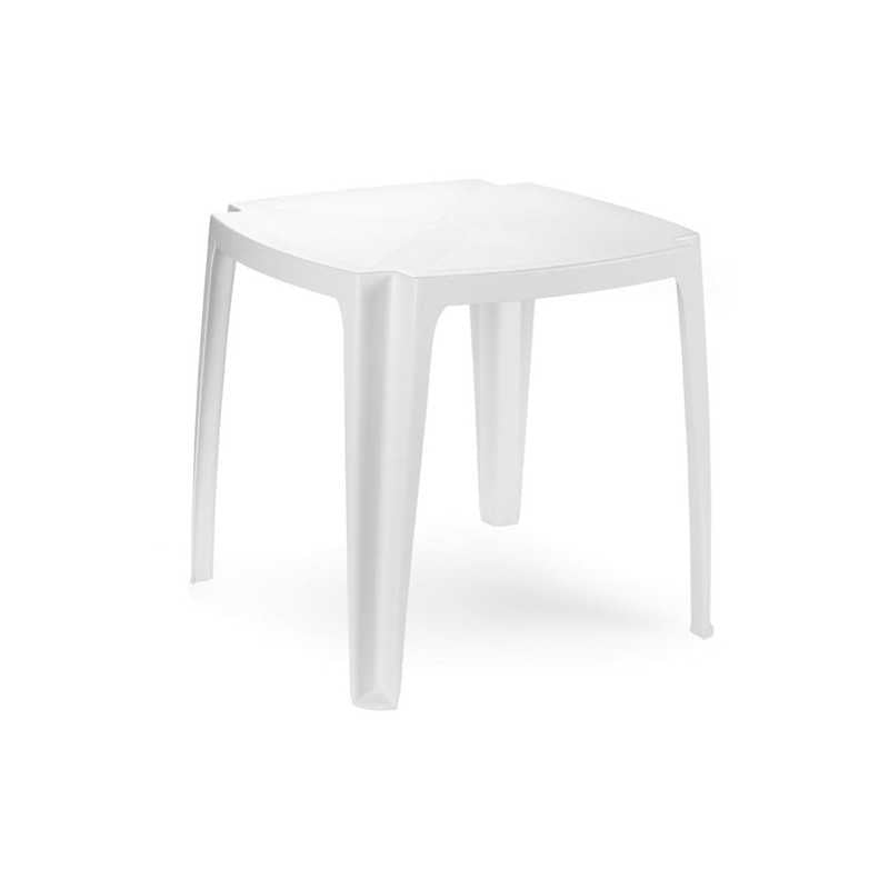 Tavolo Resina Bianco 75X75 Progarden