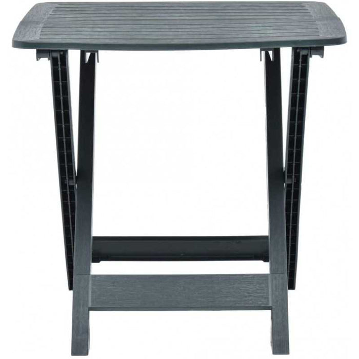 Tavolo Resina Pieghevoletevere Verde 79X72 Progarden
