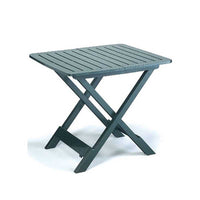 Tavolo Resina Pieghevoletevere Verde 79X72 Progarden