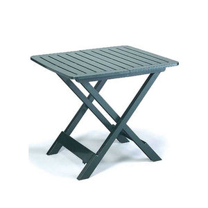 Tavolo Resina Pieghevoletevere Verde 79X72 Progarden