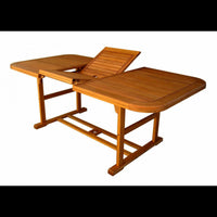 TAVOLO RETTANGOLARE 150/200X90 DOUBLE