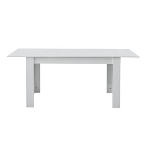 Tavolo rettangolare allungabile bianco Tony 140x90x78H