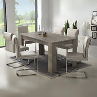 Tavolo rettangolare allungabile Anthony colore ancona oak  160x88x75H