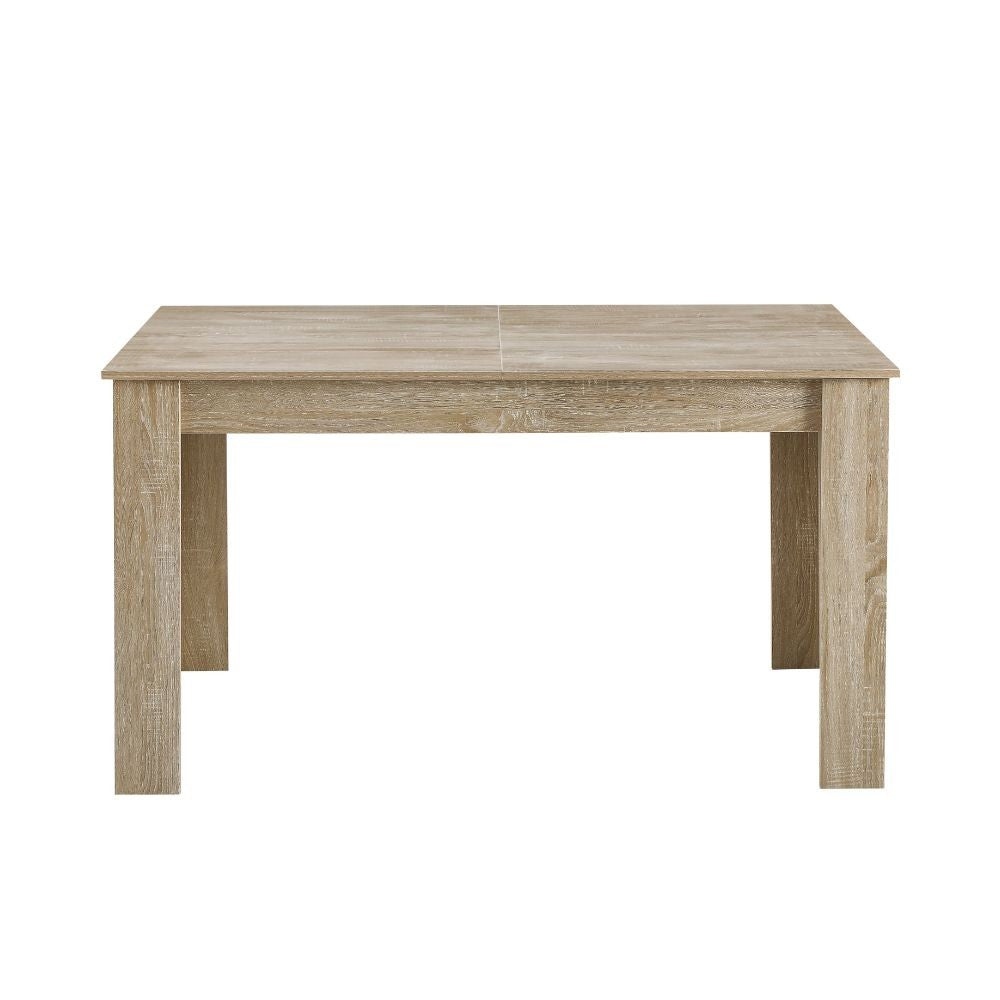 Tavolo rettangolare allungabile rovere Tony 140x90x78H