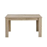 Tavolo rettangolare allungabile rovere Tony 140x90x78H