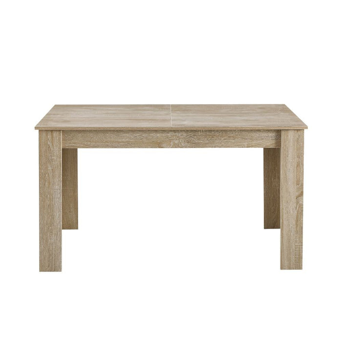 Tavolo rettangolare allungabile rovere Tony 140x90x78H