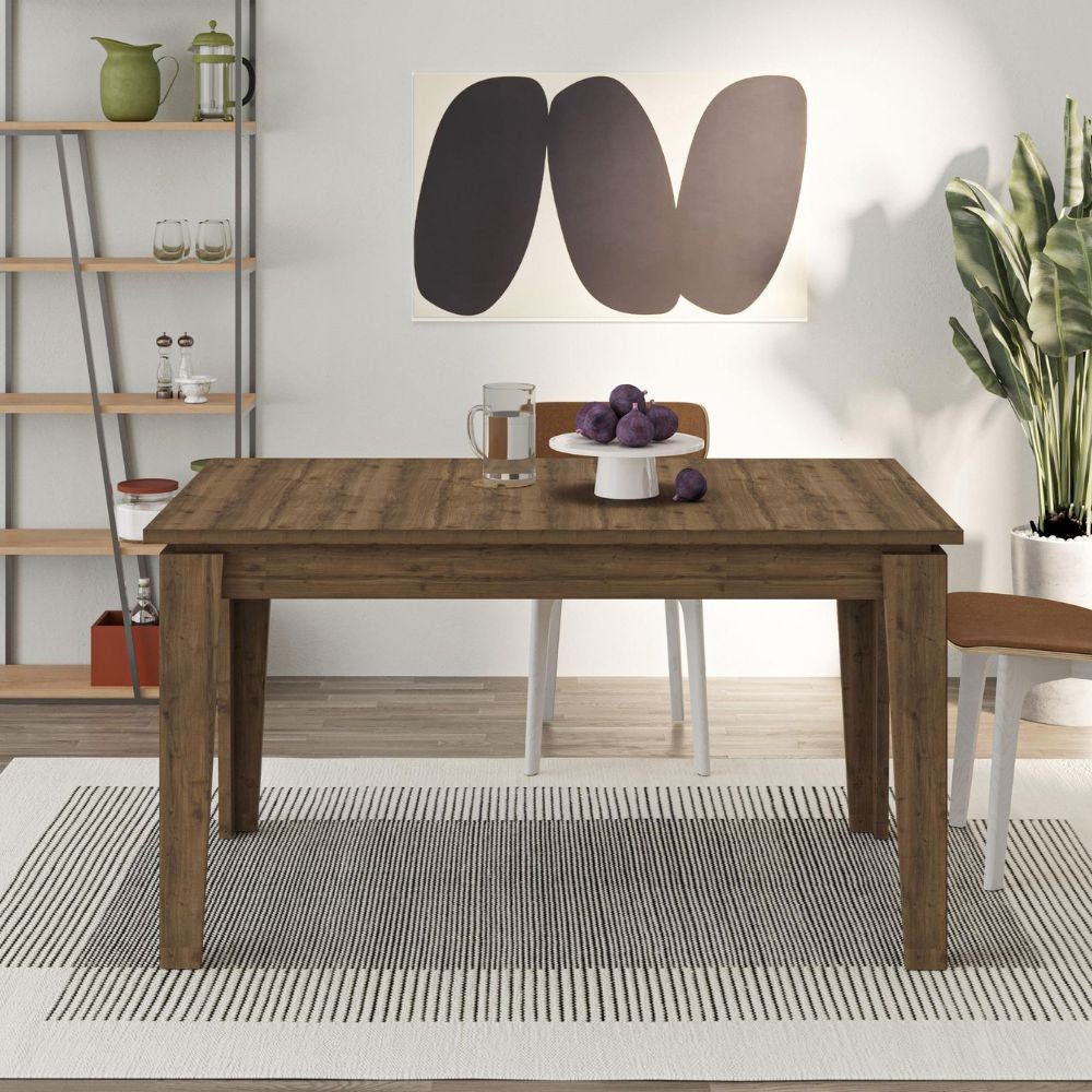 Tavolo allungabile Tolmen 140x80 colore noce hitit