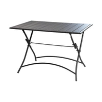 Tavolo Rettangolare Pieghevole 110x70 Acciaio