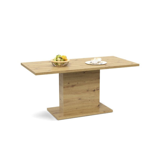 Tavolo rettangolare Follow162 160x80x76h colore rovere