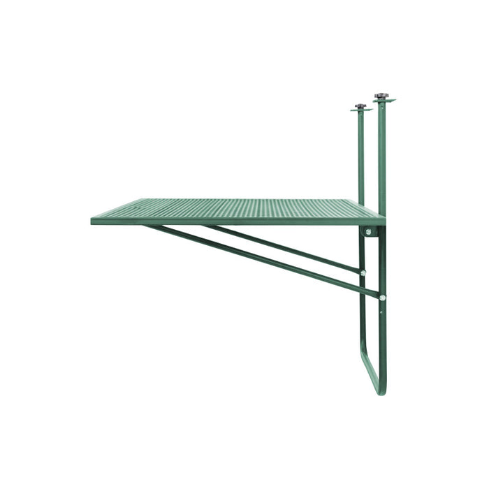 Tavolo Ribaltabile Da Balcone Giobbe Verde 70x45x52cm