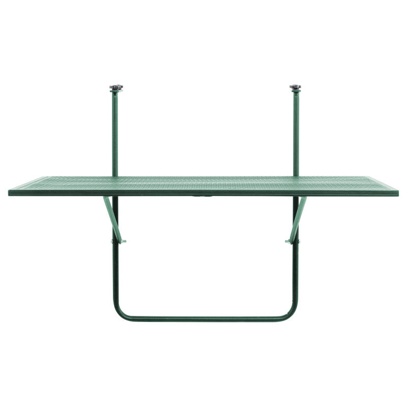 Tavolo Ribaltabile Da Balcone Giobbe Verde 70x45x52cm
