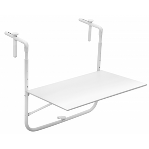 Tavolo Ringhiera Bianco 60 X 52 Cm Bianco Moia