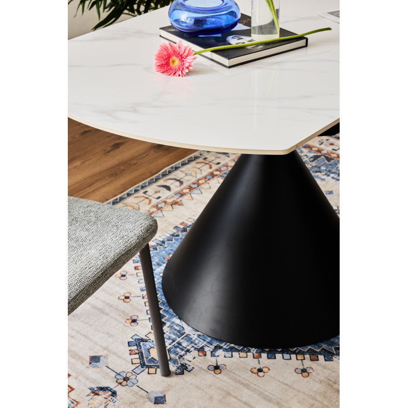 Tavolo Rotondo Allungabile Joplin 80(130)x130)x77/75