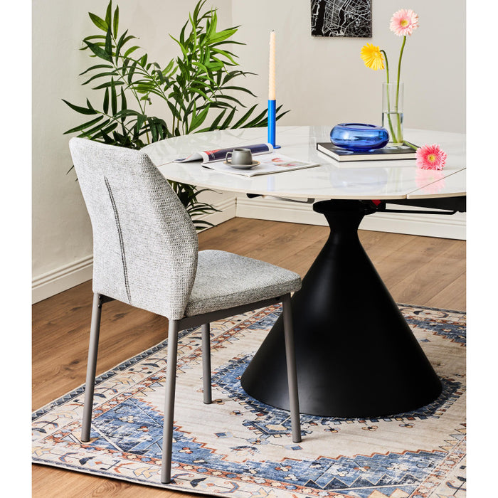 Tavolo Rotondo Allungabile Joplin 80(130)x130)x77/75