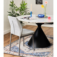 Tavolo Rotondo Allungabile Joplin 80(130)x130)x77/75