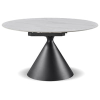 Tavolo Rotondo Allungabile Joplin 80(130)x130)x77/75