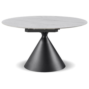 Tavolo Rotondo Allungabile Joplin 80(130)x130)x77/75