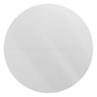 Tavolo rotondo allungabile Rut  100x100x77H colore bianco