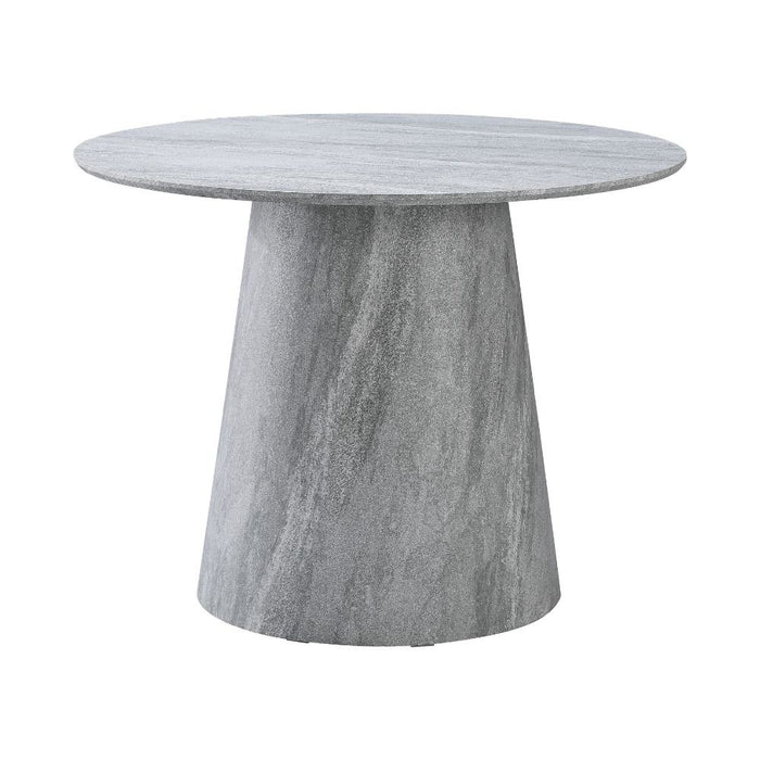 Tavolo rotondo Ben100 colore cemento 100x100x75.5H