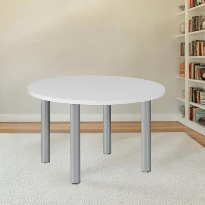 Tavolo rotondo bianco Manila 90x90x76H – Semplicità e funzionalità