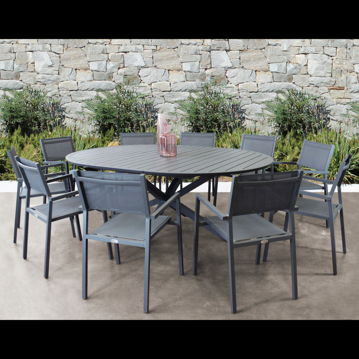 TAVOLO ROTONDO CAMELOT ALLUNGABILE 150/200 X 150