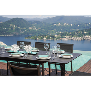 Tavolo San Donato - Allungabile 160/240 X 102 Cm - Allungo Centrale - Antracite Moia