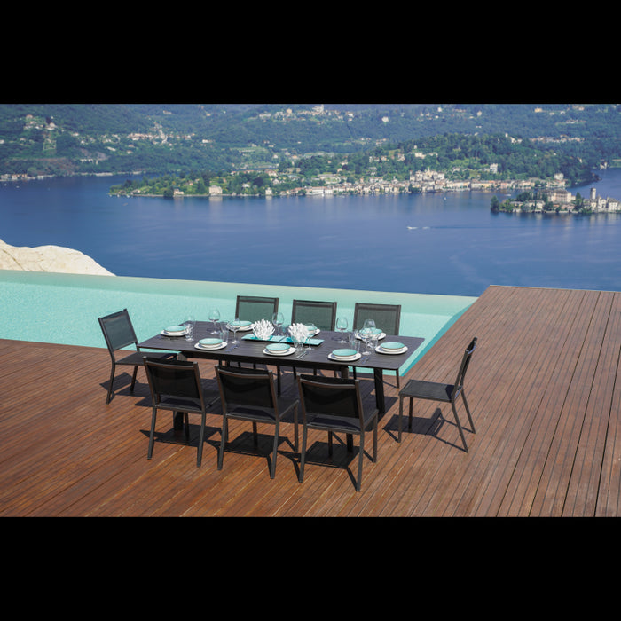 Tavolo San Donato - Allungabile 160/240 X 102 Cm - Allungo Centrale - Antracite Moia