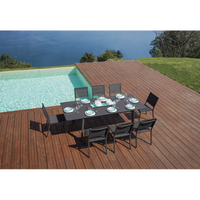 Tavolo San Donato - Allungabile 160/240 X 102 Cm - Allungo Centrale - Antracite Moia