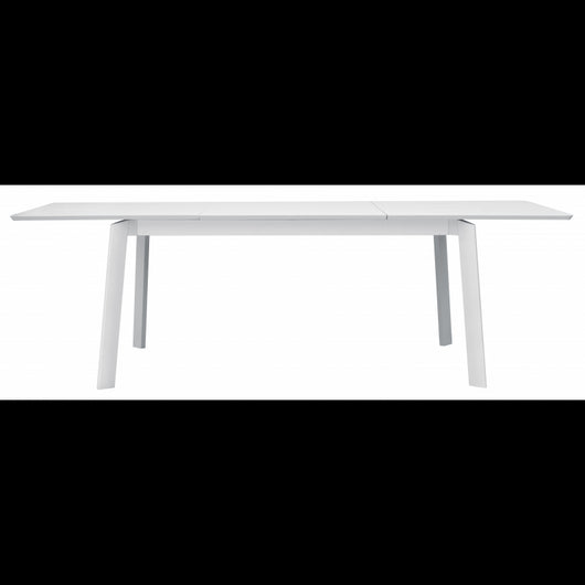 Tavolo San Donato - Allungabile 160/240 X 102 Cm - Allungo Centrale - Bianco Moia