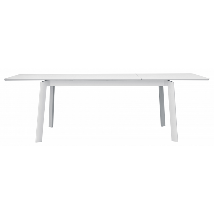 Tavolo San Donato - Allungabile 160/240 X 102 Cm - Allungo Centrale - Bianco Moia