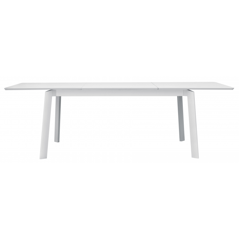 Tavolo San Donato - Allungabile 160/240 X 102 Cm - Allungo Centrale - Bianco Moia