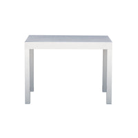 Tavolo Spalato 104/208X75 Alluminio Bianco Moia