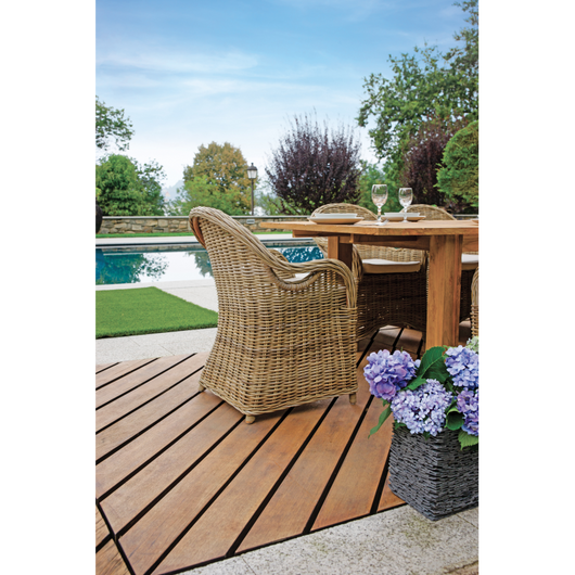 Tavolo Sumatra 180/250*100 In Teak Riciclato Moia