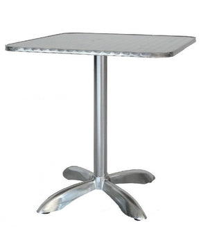 TAVOLO TOLEDO CM 80*80 ALLUMINIO