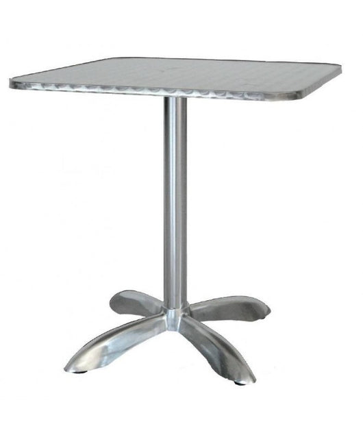 TAVOLO TOLEDO CM70x70 in alluminio