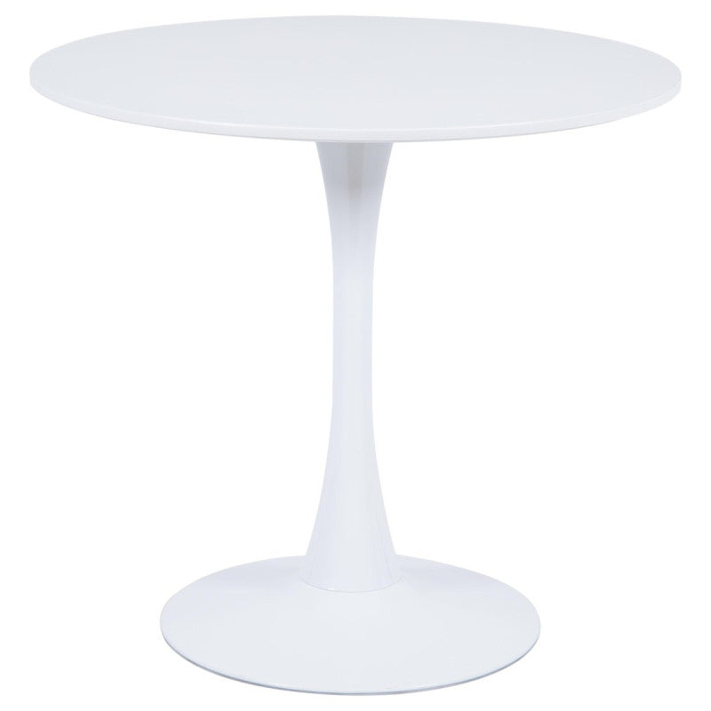 Tavolo Tondo Bessie Bianco ø100xh 74cm